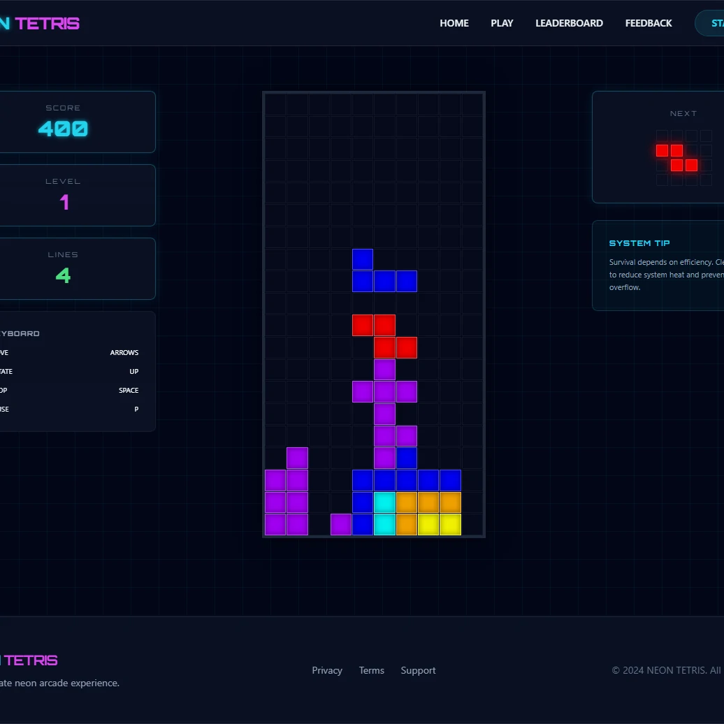 Tetris Game